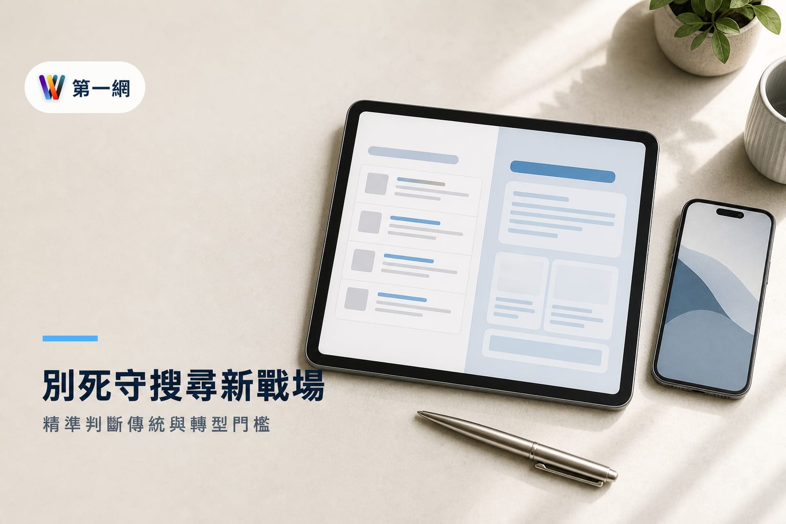 企業應對 AI 搜尋趨勢的資源分配策略:判斷傳統 SEO 與 AI 優化的轉型門檻