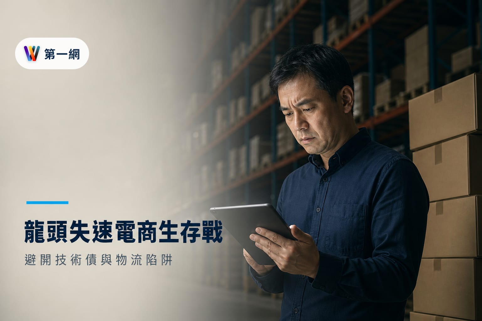 網路書店龍頭失速原因分析:中小企業轉型電商應避開的技術債與物流陷阱