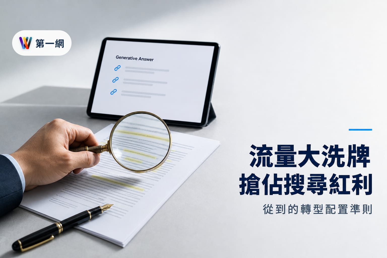 應對 AI 搜尋流量洗牌的 GEO 與 SEO 資源配置準則:從結構化資料到引用率提升