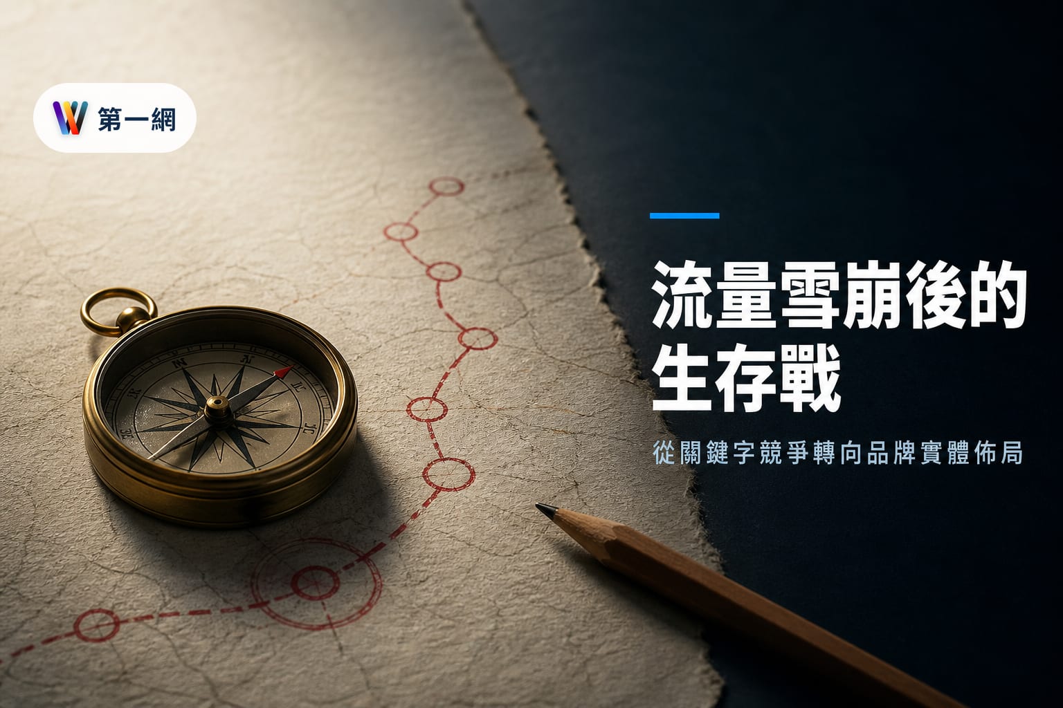 AI 搜尋時代流量下滑的因應策略:從關鍵字競爭轉向品牌實體關聯與多通路佈局