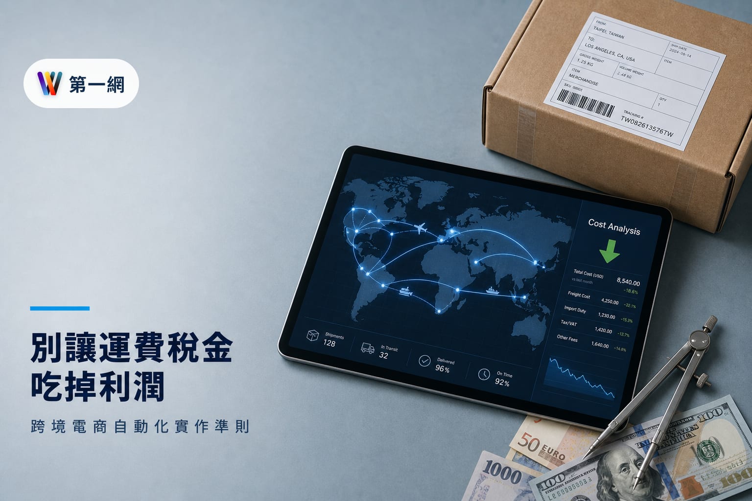 跨境電商 AI 營運成本與通路選擇:從物流稅務到自動化工具的實作判斷準則