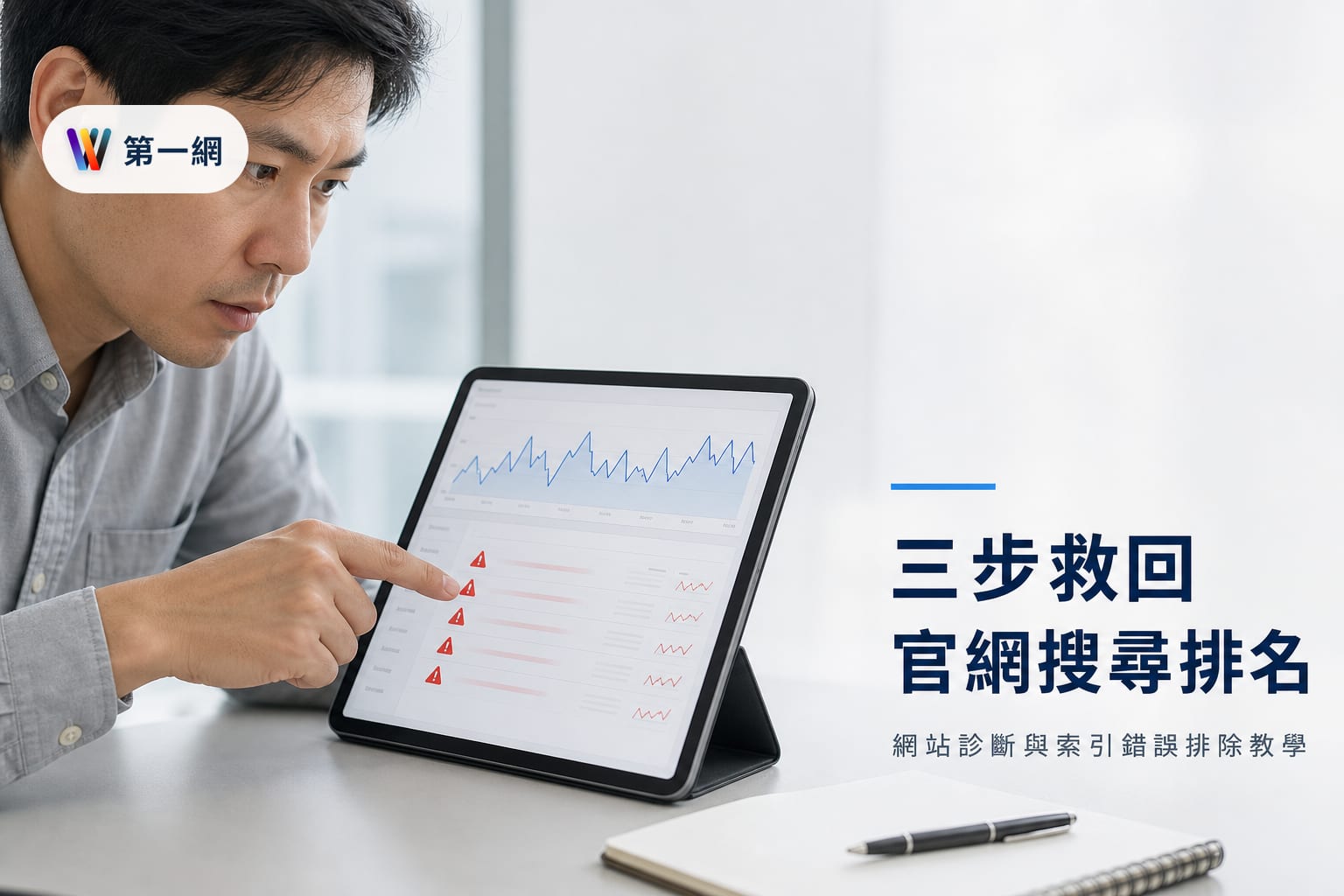 Google Search Console 網站搜尋流量診斷與索引錯誤排除實務操作教學