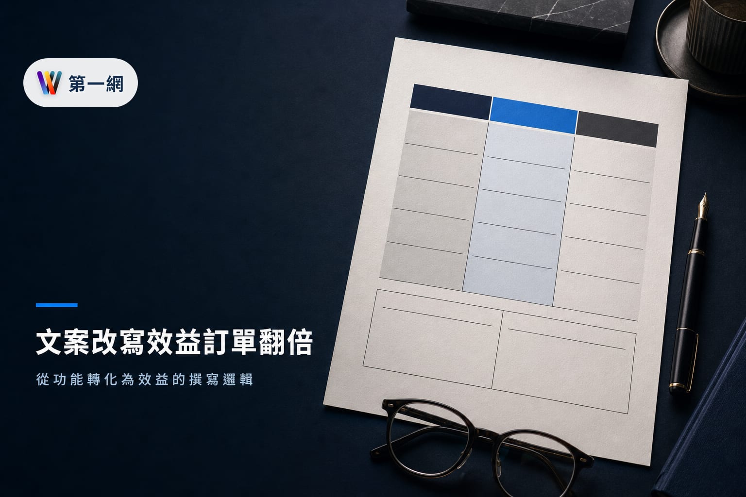 產品頁文案轉換率提升架構:從功能轉化為具體效益的撰寫標準與判斷邏輯